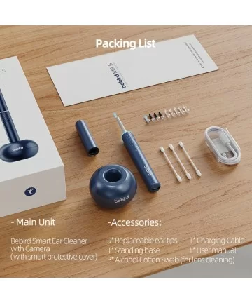 Otoscopio digital Bebird M9 S