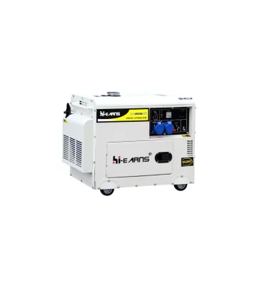 Generador eléctrico a diésel monofásico 7kW silencioso